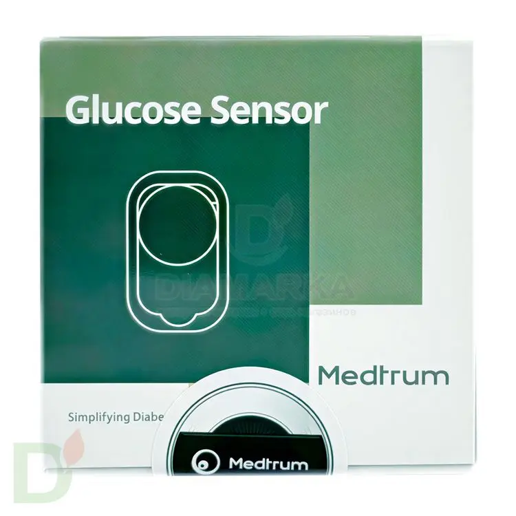Датчик мониторинга глюкозы Medtrum TouchCare CGM Nano MD3658, 2 шт.