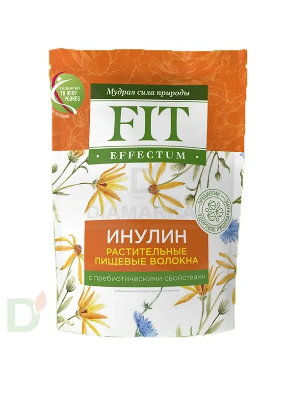 Заменитель сахара "ФитЭффектум" ИНУЛИН (дой пак) 200 гр.