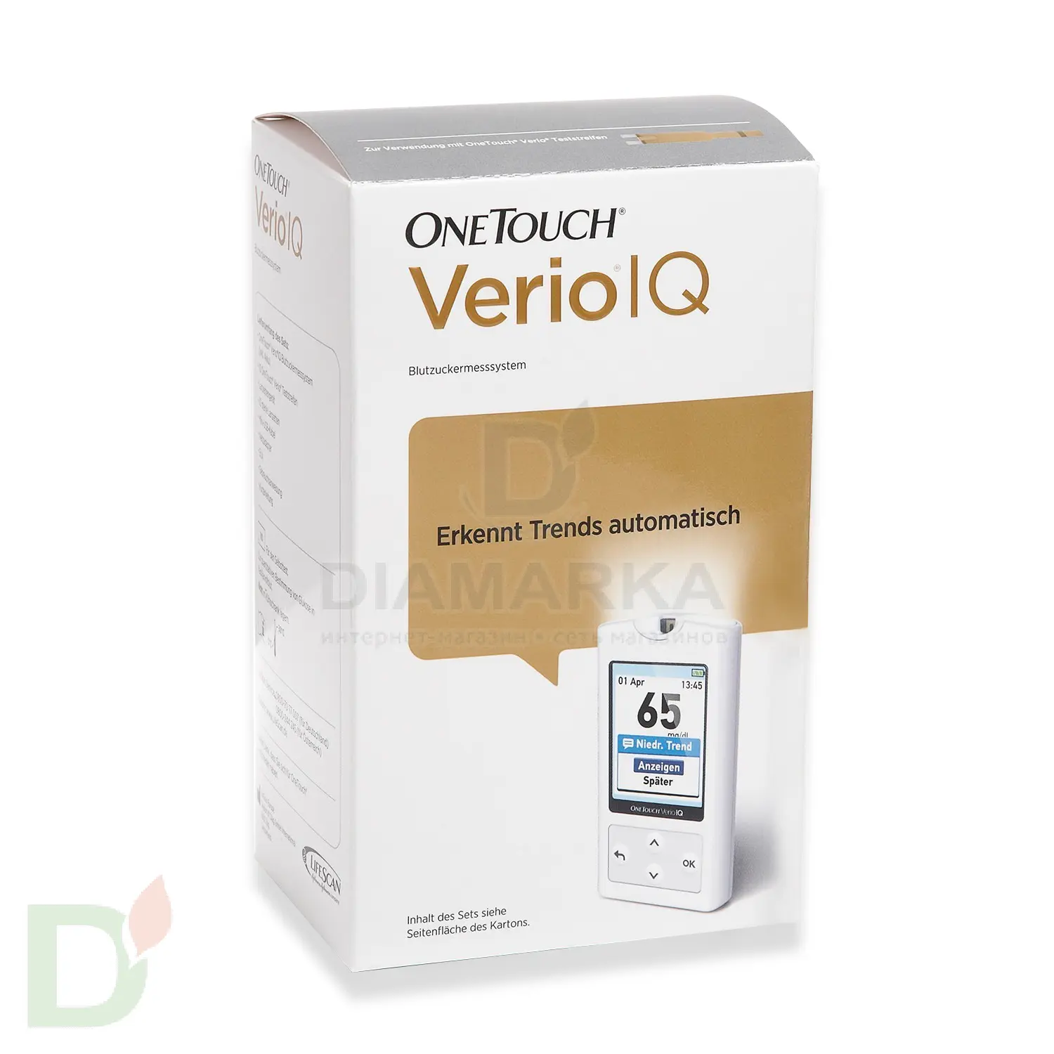 Глюкометр с цветным экраном OneTouch Verio IQ