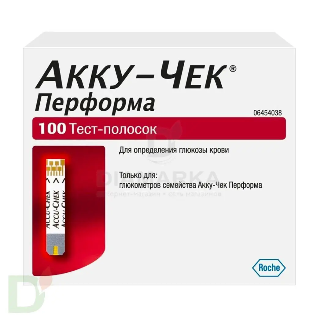 Тест-полоски Акку-Чек Перформа № 100