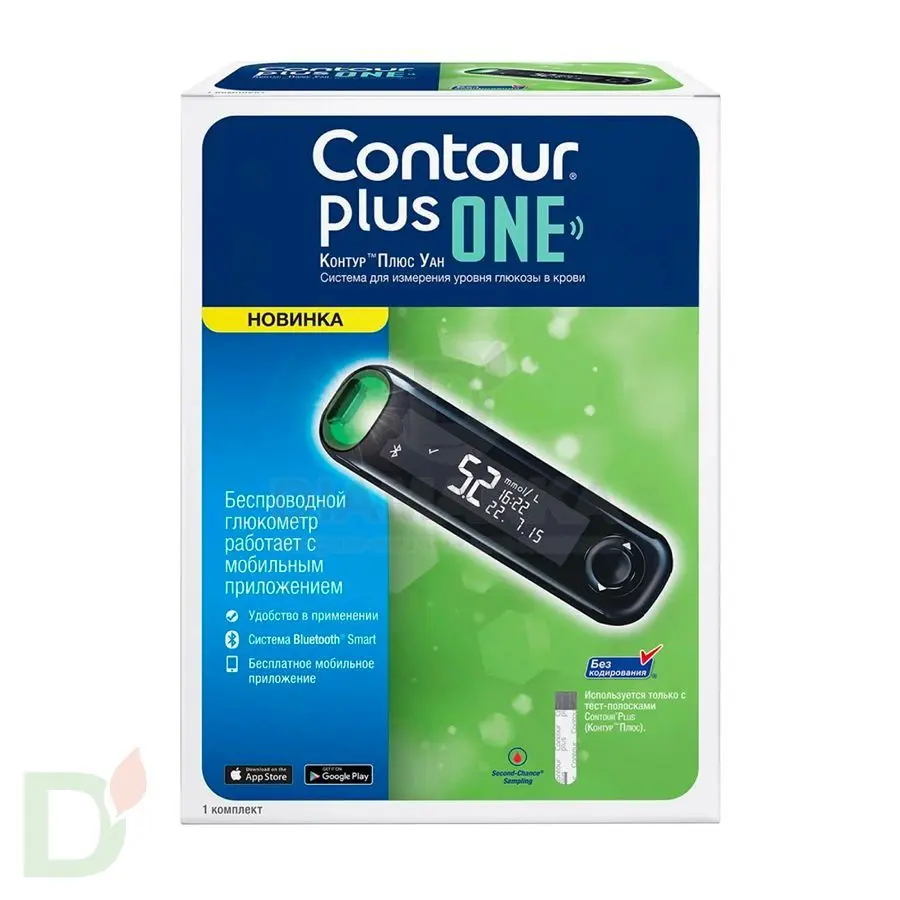 Глюкометр Contour plus ONE
