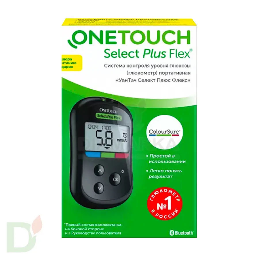Глюкометр OneTouch Select Plus Flex