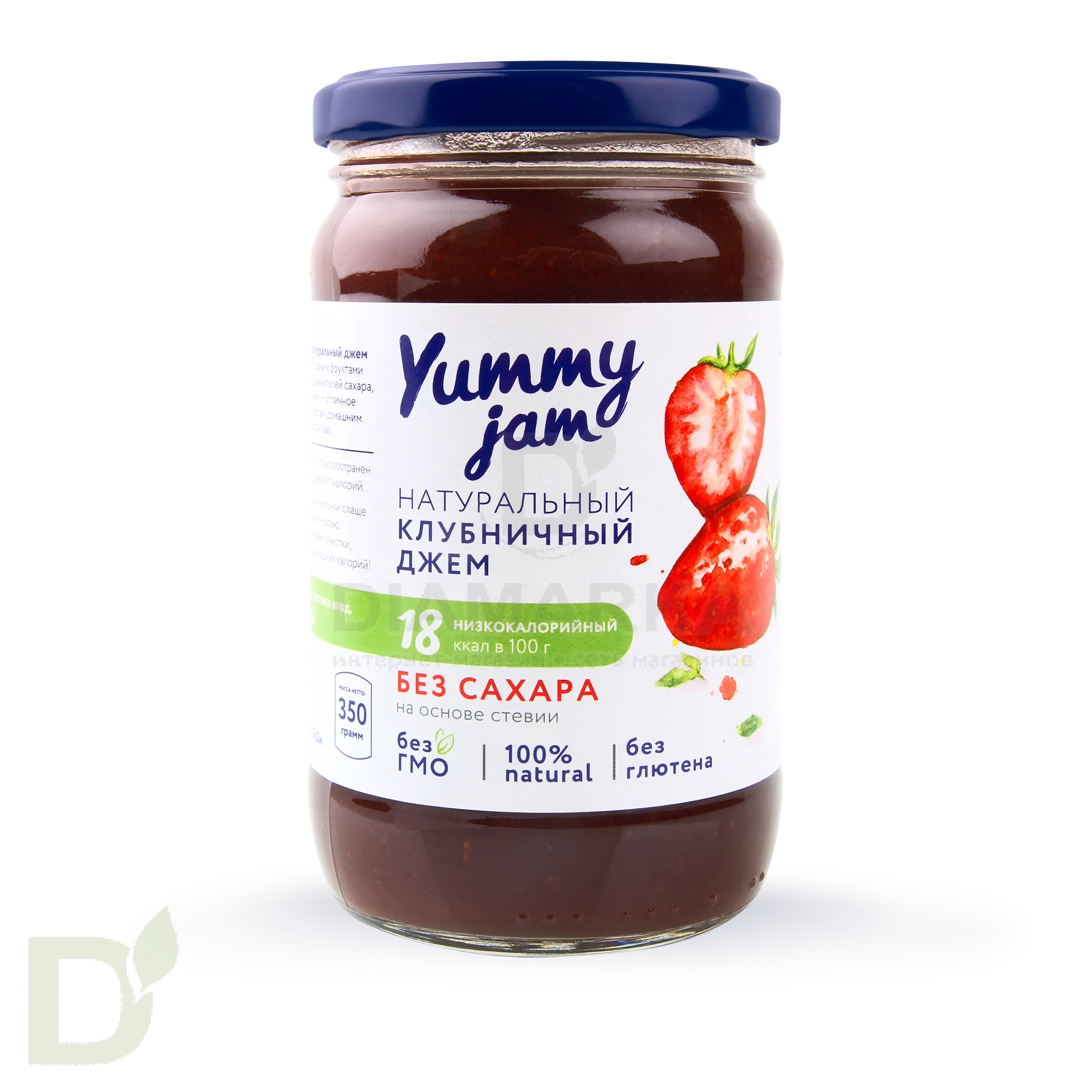 Джем YUMMY Клубничный 350 гр.