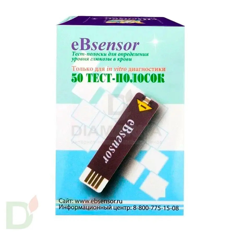 Тест-полоски еБсенсор (eBsensor) № 50