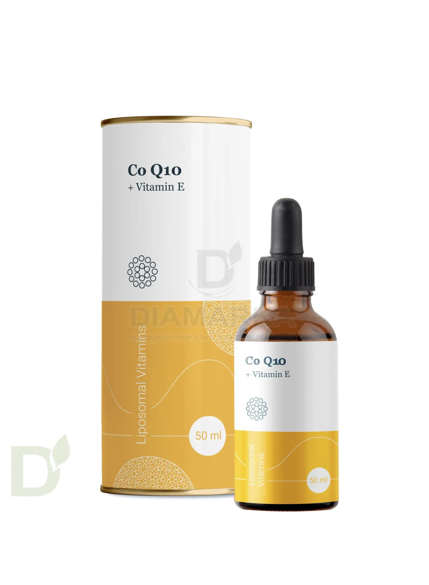 Витамины Liposomal Vitamins Q10 + Vitamin E 50мл флакон
