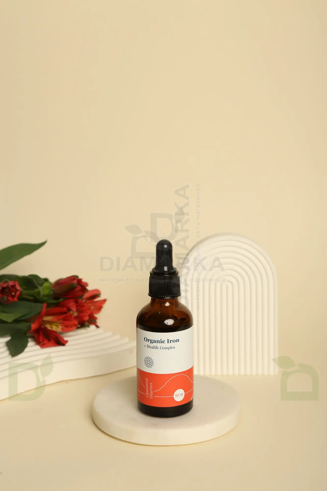 Витамины Liposomal Vitamins ORGANIC IRON 50мл флакон